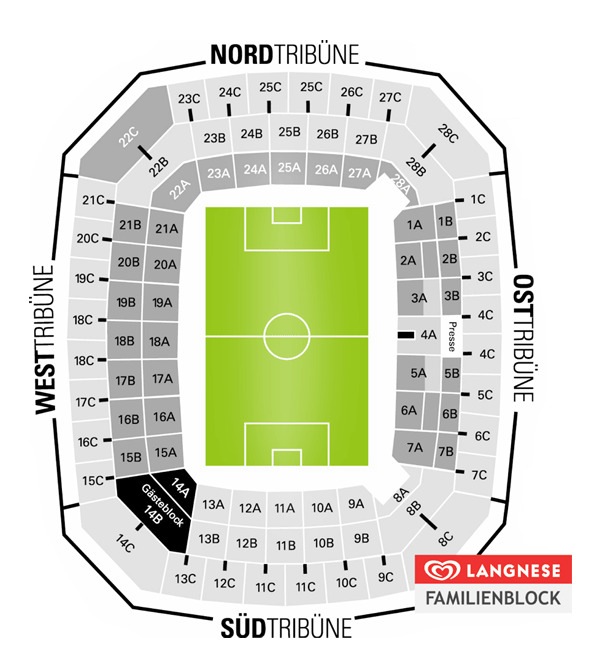 Stadion energie saalplan rhein Hdi arena